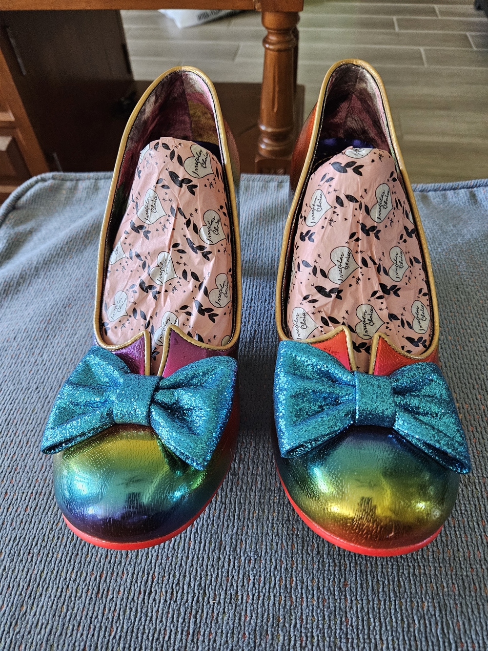 Irregular Choice Razzle Dazzle Rainbow Irridescent 41 Disney Pride 10